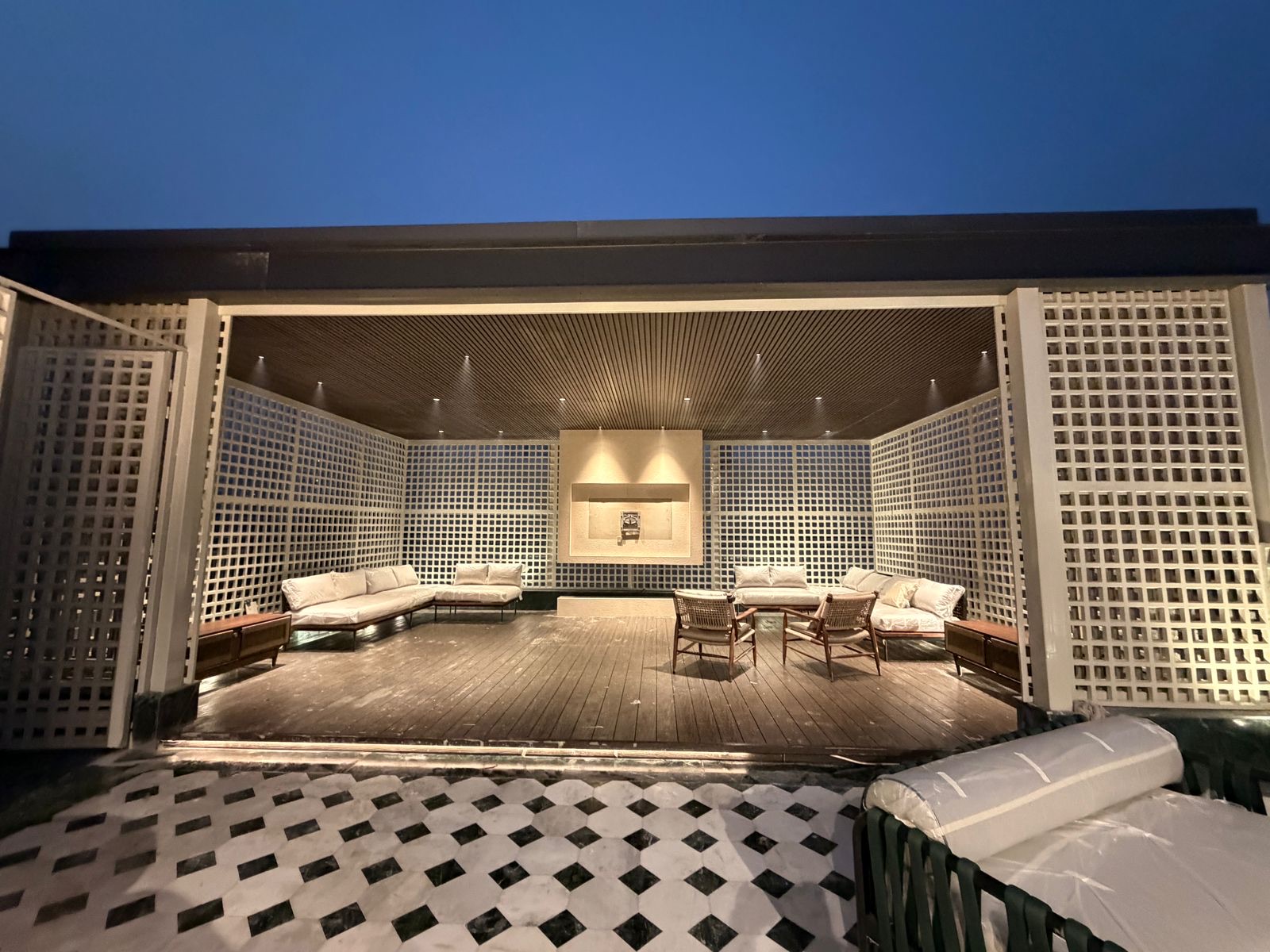 Night terrace